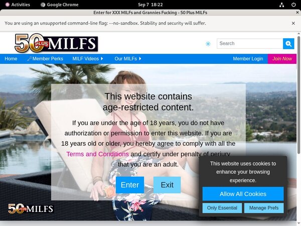 50 Plus MILFs Website Accounts