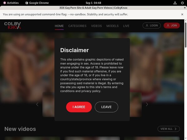 Account For Colbyknox.com Free