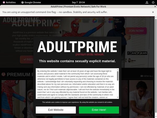 Adult Prime Gay Free Members