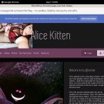 Alice Kitten Paysite Review