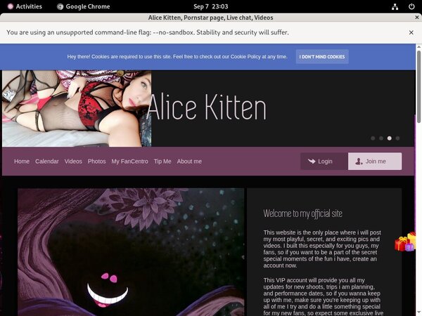 Alice Kitten Paysite Review