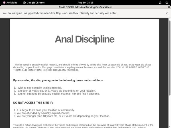 Analdiscipline Member Passwords