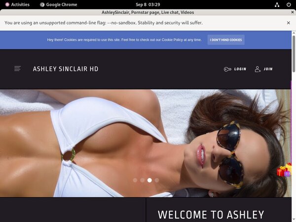 AshleySinclair Username Password