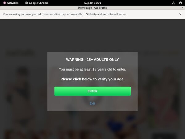 Ass Traffic Discreet Billing