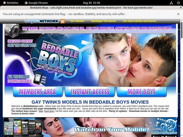 Beddableboys Join