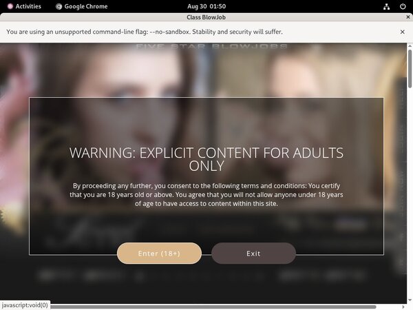 Blowjob Class Access