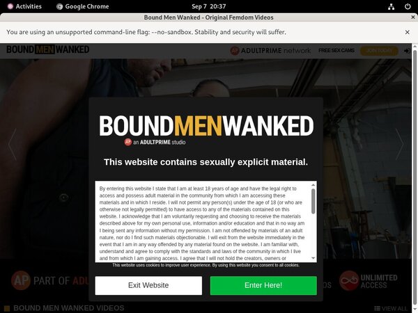 Boundmenwanked.com Xx