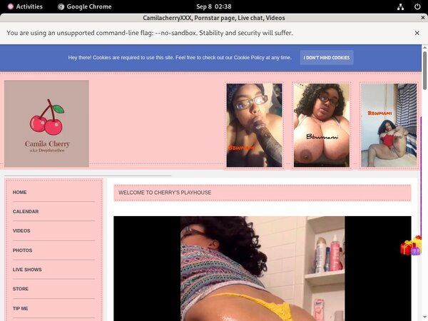 Camilacherryxxx.modelcentro.com Promo Link
