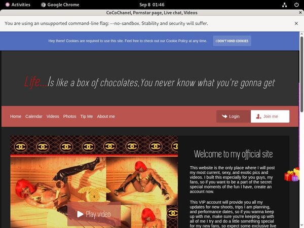 CoCoChanel Free Account Passwords CoCoChanel Free Account Passwords