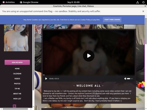 Courtnie Porn Account