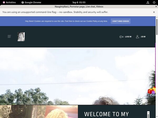 Cracked NaughtySlutJ Account
