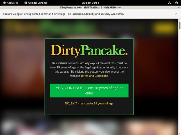 Dirty Pancake Active Accounts