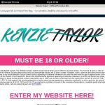 Discount Kenzie Taylor Sign Up