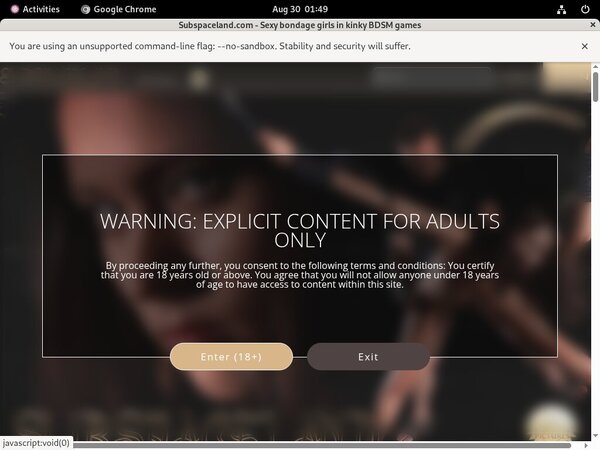 Discount Url Subspaceland.com