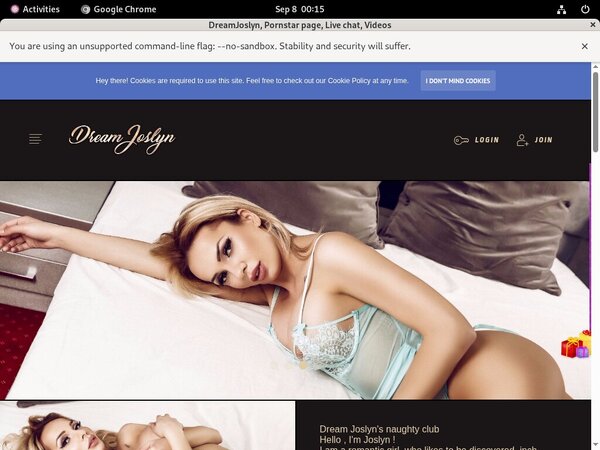 Dreamjoslyn.modelcentro.com Membership Trial