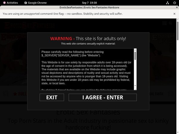 Erotic Sex Fantasies Special Offer