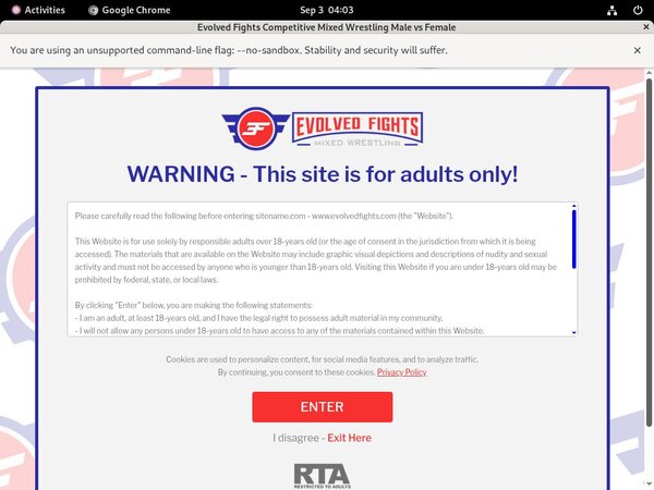 Evolvedfights.com Coupon Code