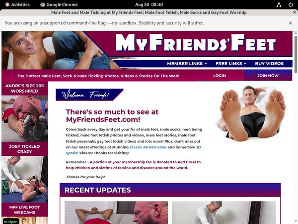 Feetfriendsmy Free Premium Account