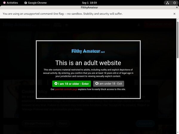 Filthyamateur.net Gallaries