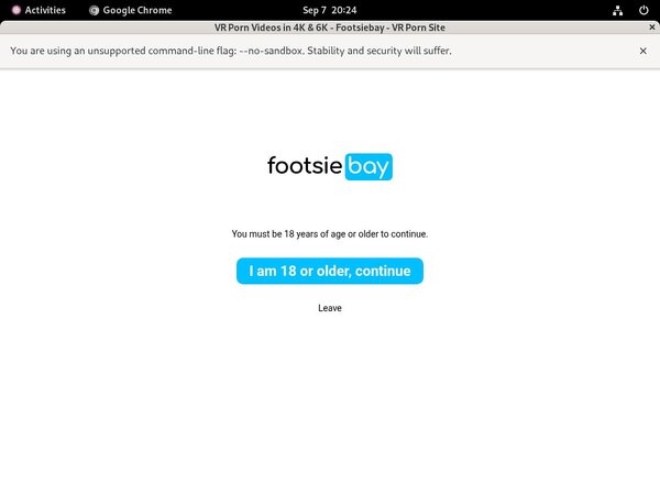 Footsie Bay Forum