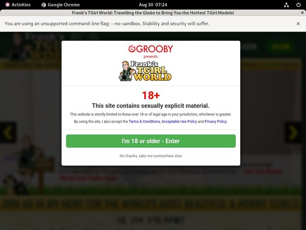 Franks T-Girl World Discount Site