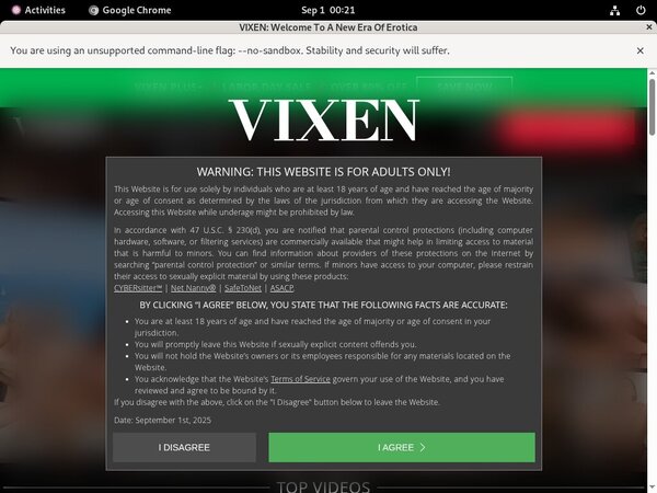 Free Accounts Vixen.com