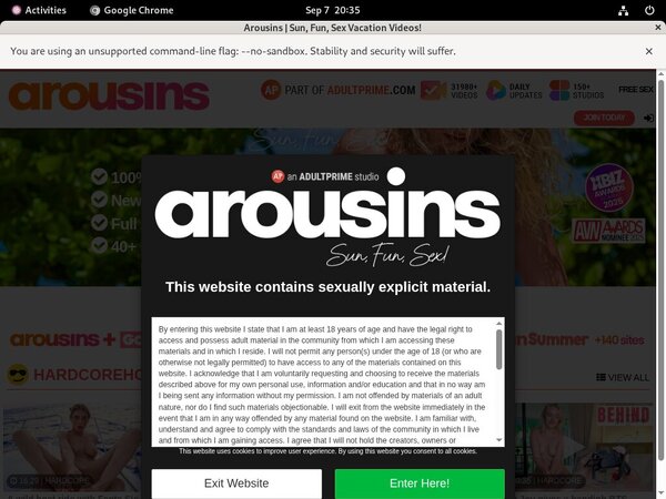 Free Arousins Videos