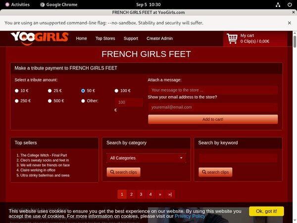 Free FRENCH GIRLS FEET Discount