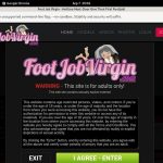 Free Foot Job Virgin Account Discount
