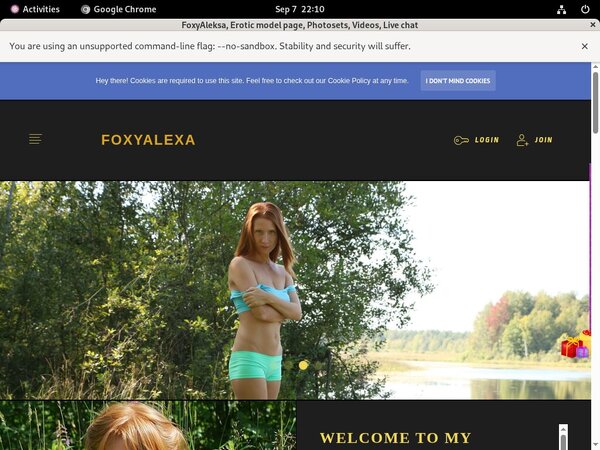 Free FoxyAleksa Promo Code