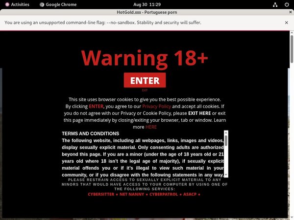 Free Hotgold.xxx Trial Access