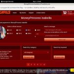 Free MoneyprincessIsabell Trial Account