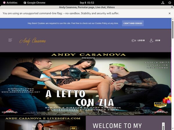 Free Porn Andy Casanova