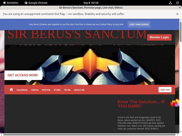Free SirBerus'sSanctum Discount Membership