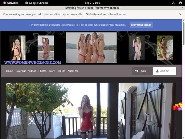 Free WomenWhoSmoke Username And Pass