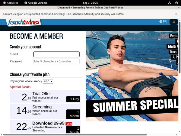 French-twinks.com Discount Code 50% Off