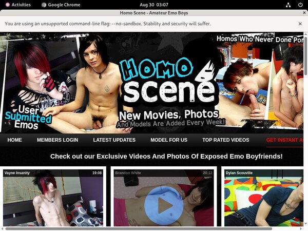 Homo Scene Discount Offer