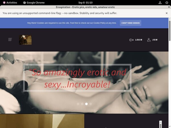 How To Join Erospiration For Free