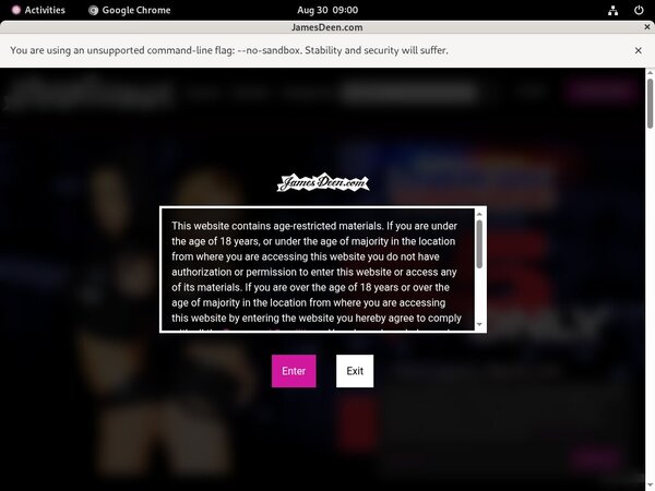 James Deen Password List