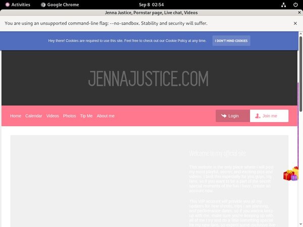 Jennajustice.modelcentro.com Network Login