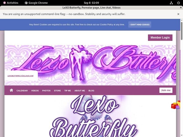 Lexobutterflyxxx.com Preview