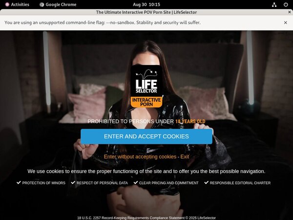Lifeselector Account Password