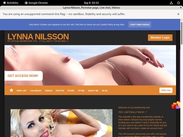 Lynnasexworld.com User And Password