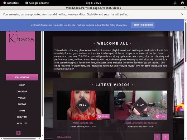 Miss Khaos Free Trial Deal