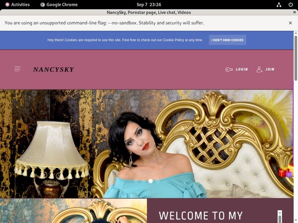 NancySky With Master Card