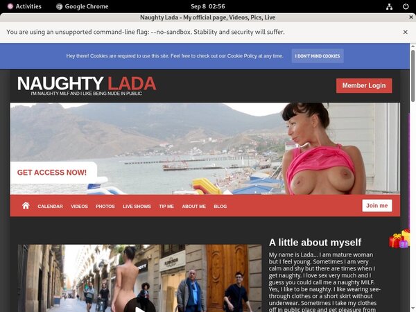 Naughty-lada Clips For Sale