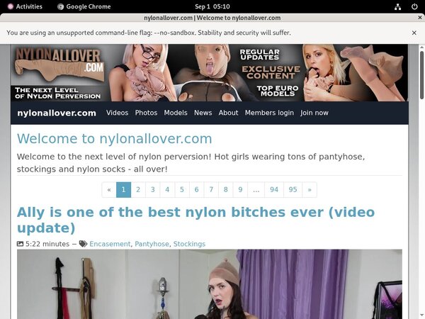 Nylonallover Using Discount Nylonallover Using Discount