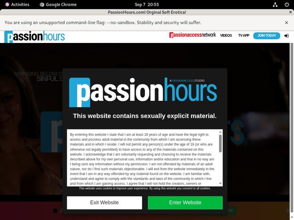 Passion Hours Search