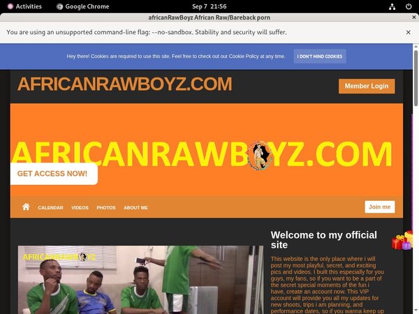 Premium Accounts Africanrawboyz.com