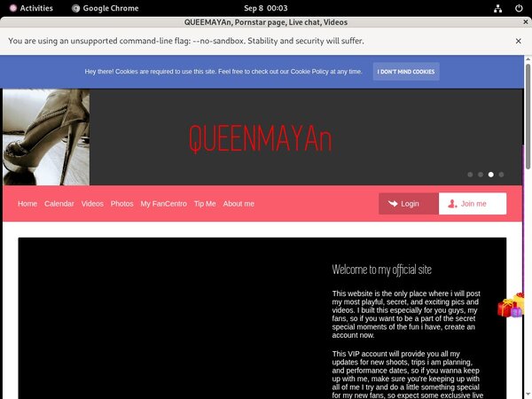 Queenmayan.modelcentro.com Join By Check